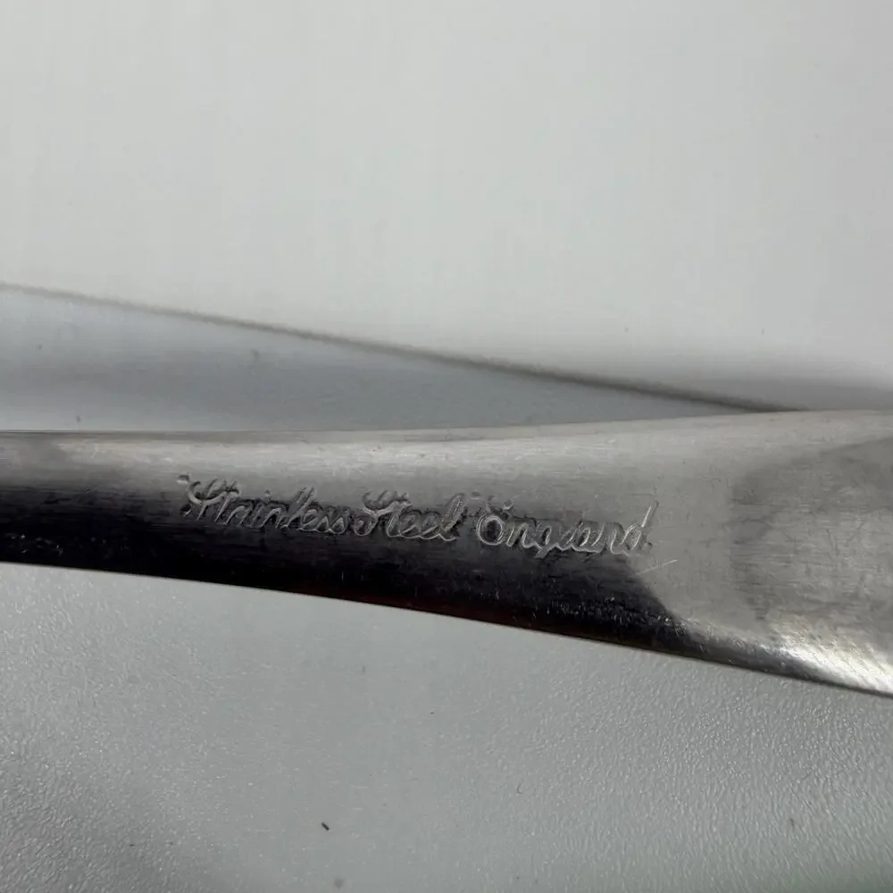 4X Tsp Cooper Bros QUEEN ANNE Stainless Teaspoons England